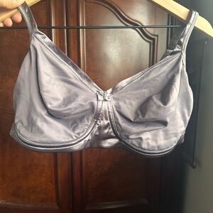 Breezies Sleek Purple Bra